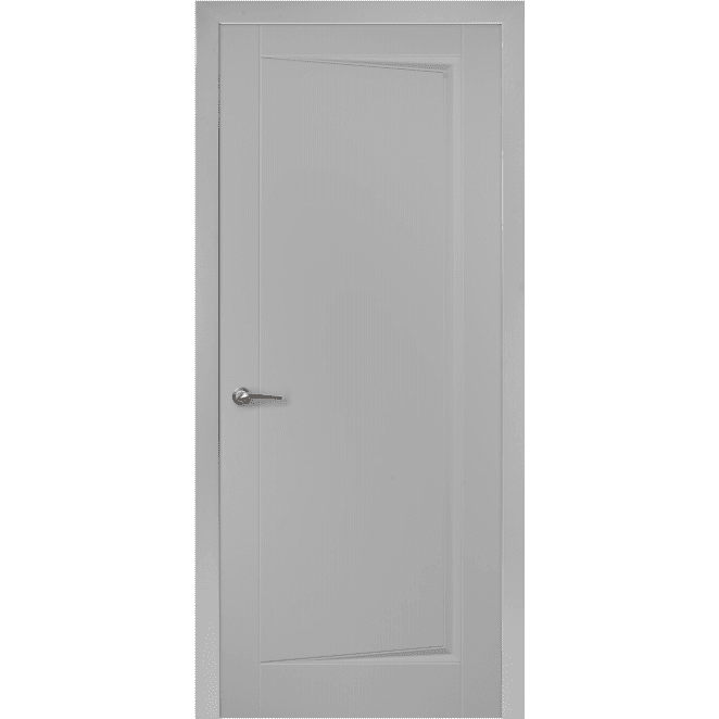 Iekšdurvis LIANA 1 pelēka emalja RAL 7047