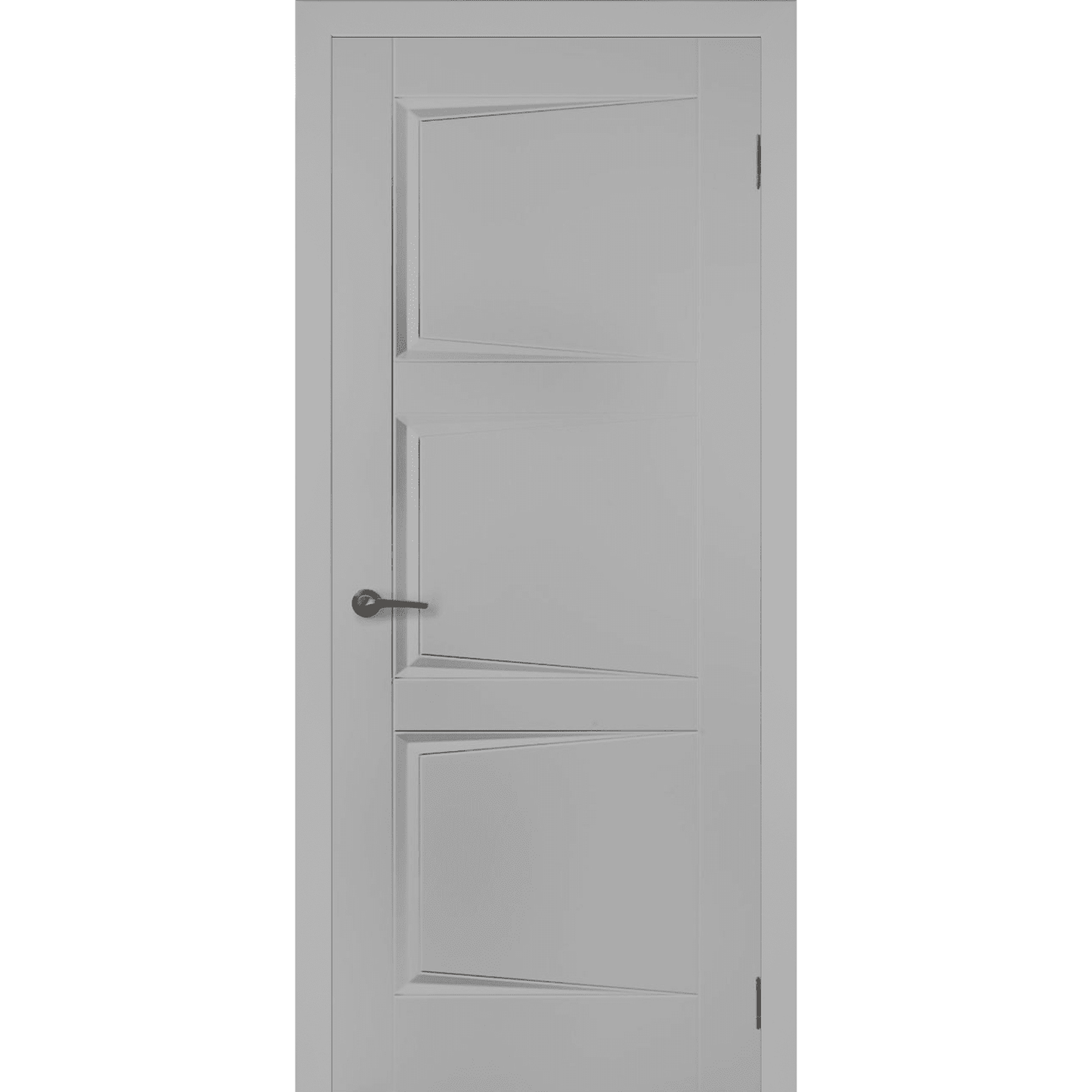 Iekšdurvis LIANA 3 pelēka emalja RAL 7047