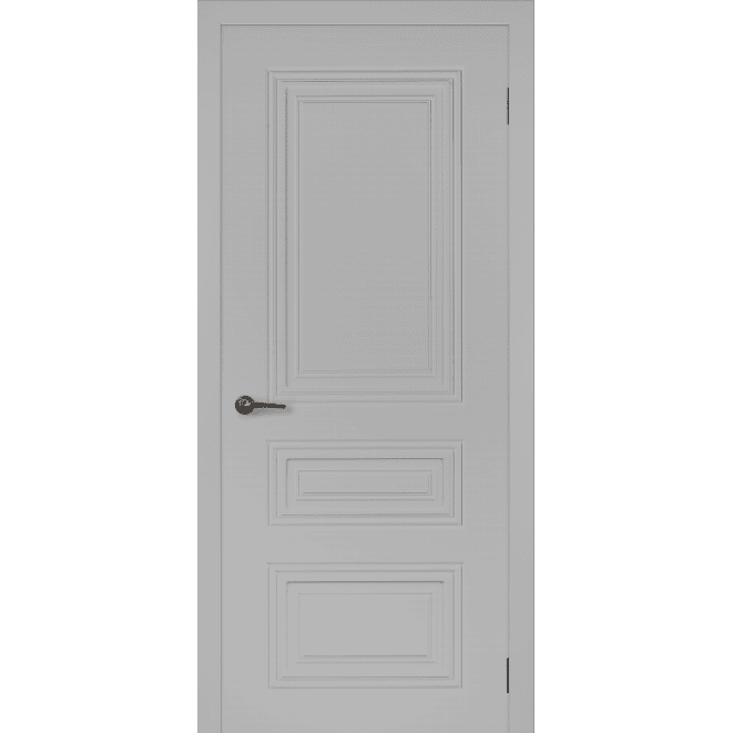 Iekšdurvis ROMA 3 pelēka emalja RAL 7047