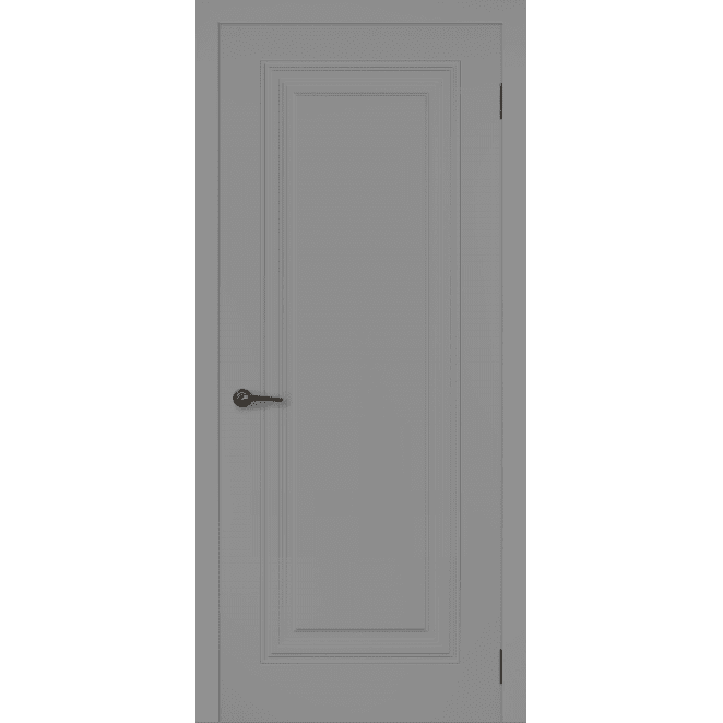 Iekšdurvis VERONA 1 antracīta emalja RAL 7001