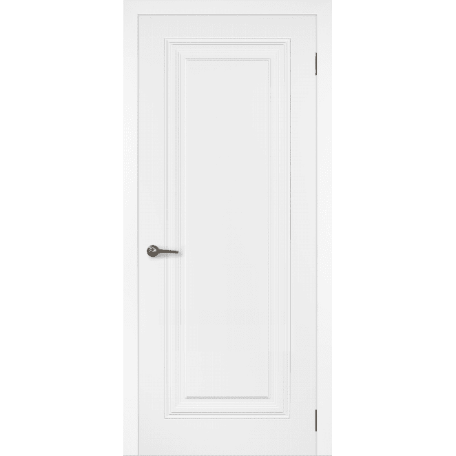 Iekšdurvis VERONA 1 balta emalja RAL 9016