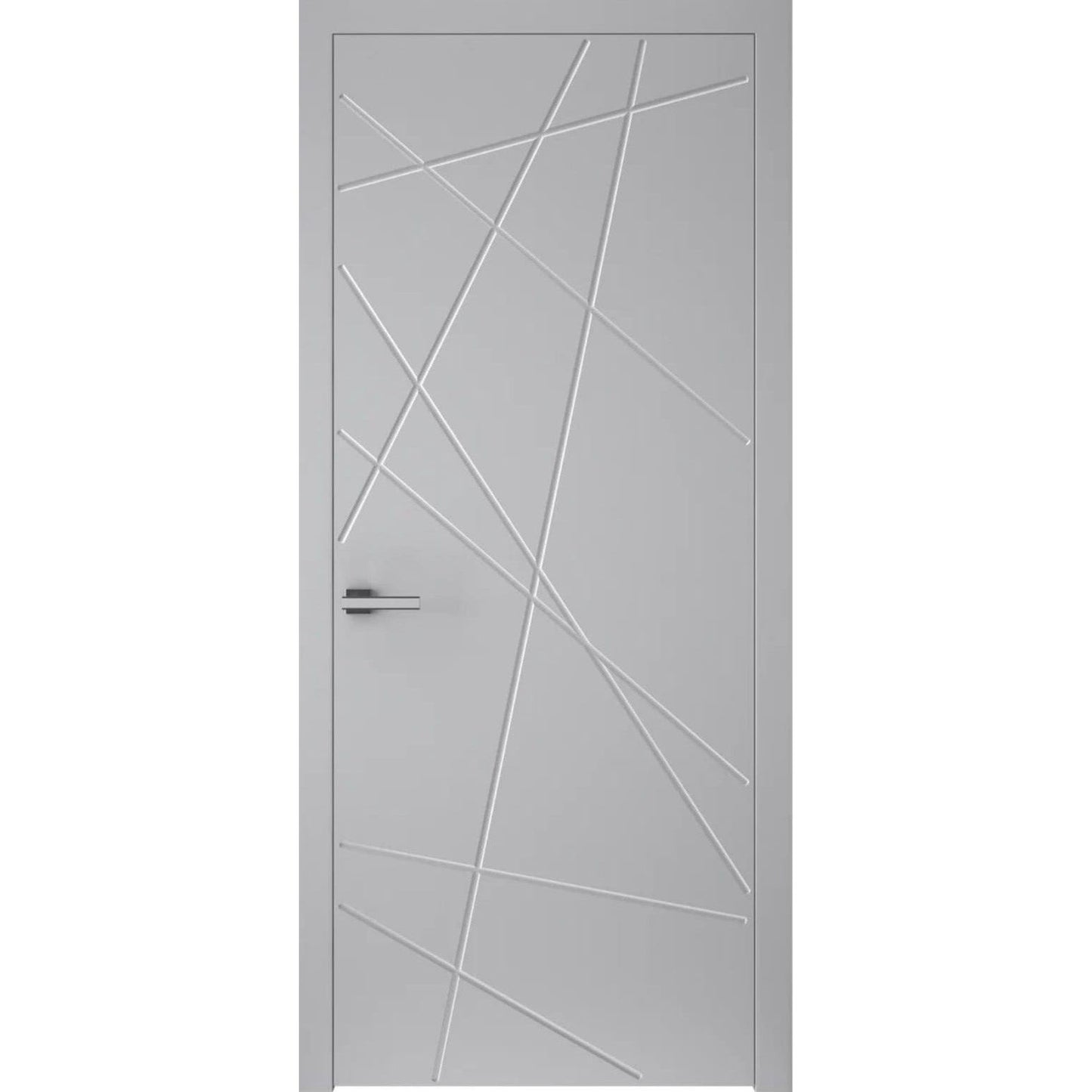 Iekšdurvis VERTIKAL pelēka emalja RAL 7047
