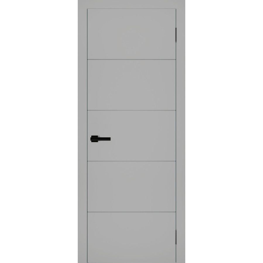 Iekšdurvis HORIZONT pelēka emalja RAL 7047