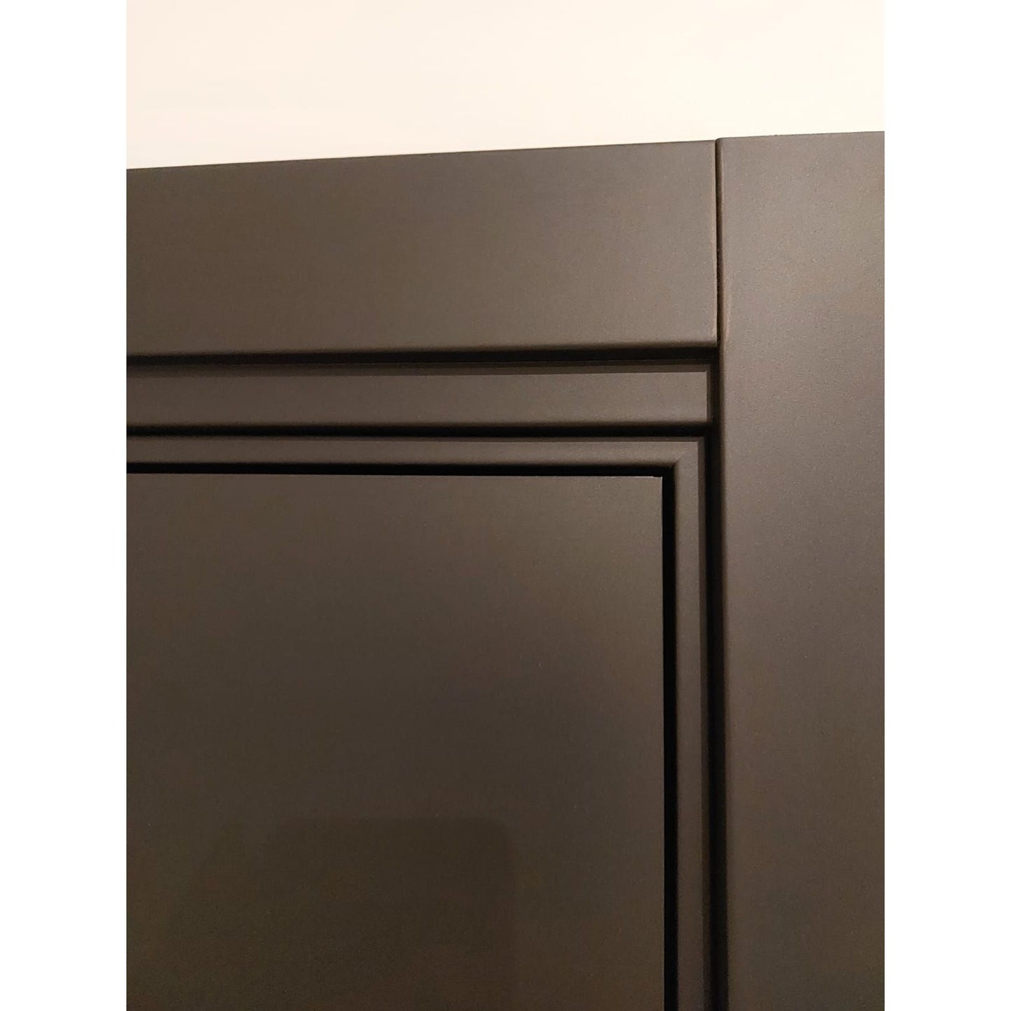 Iekšdurvis LUX Melns matēts CPL