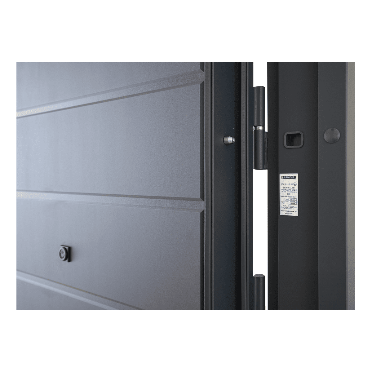 Ārdurvis ABWEHR "DEFENDER" Antracīts-antracīts