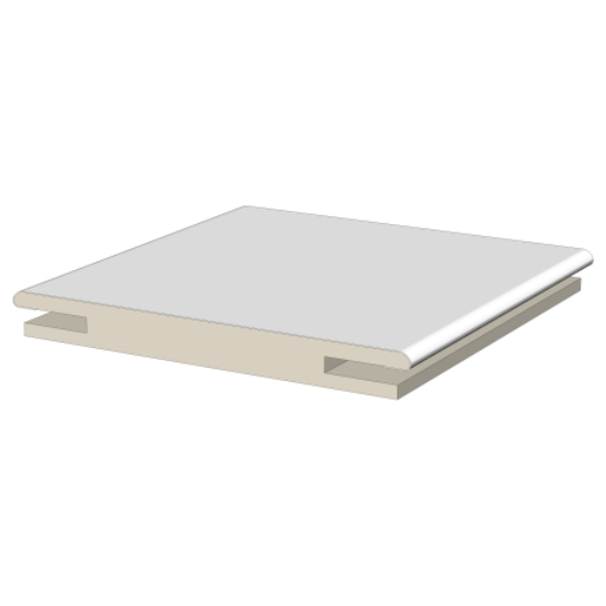 Межкомнатная дверь PLATO 23 ALU