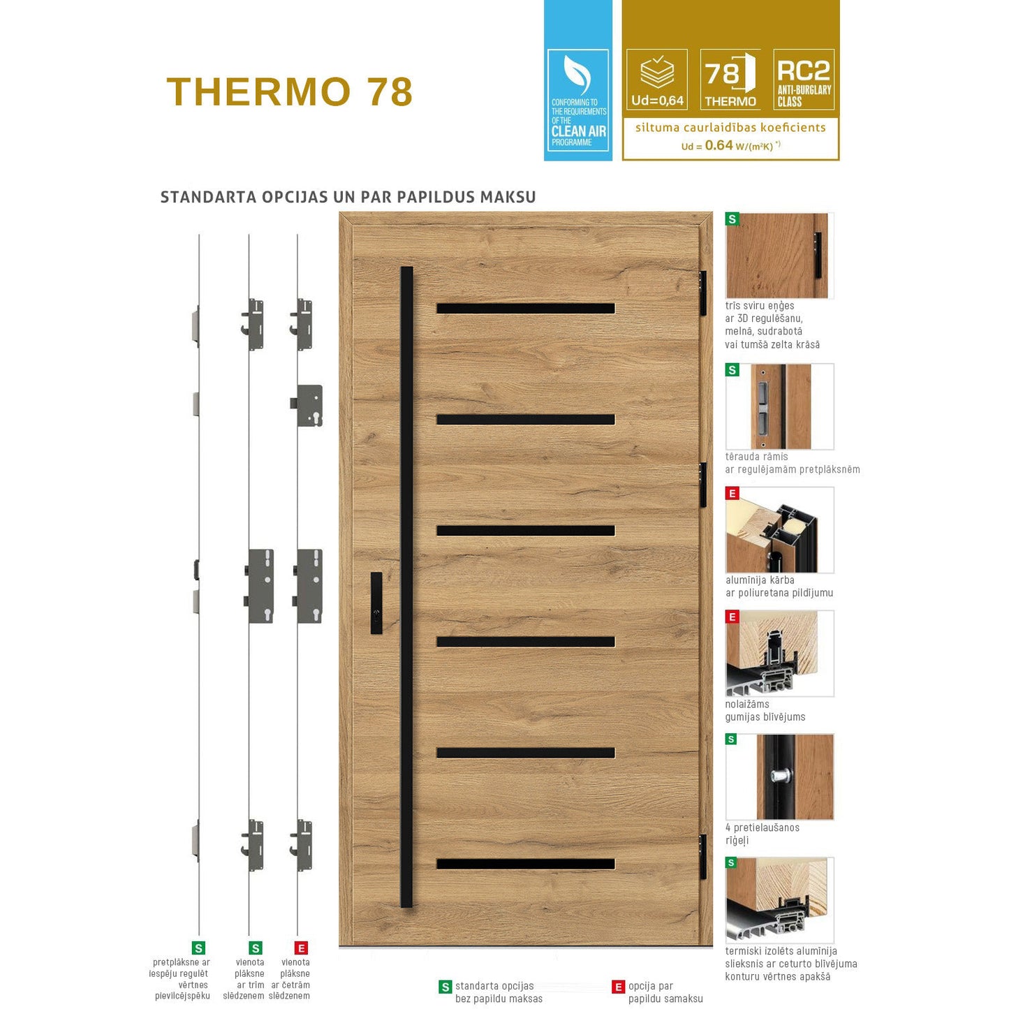 Ārdurvis ERKADO "BIENE 4"