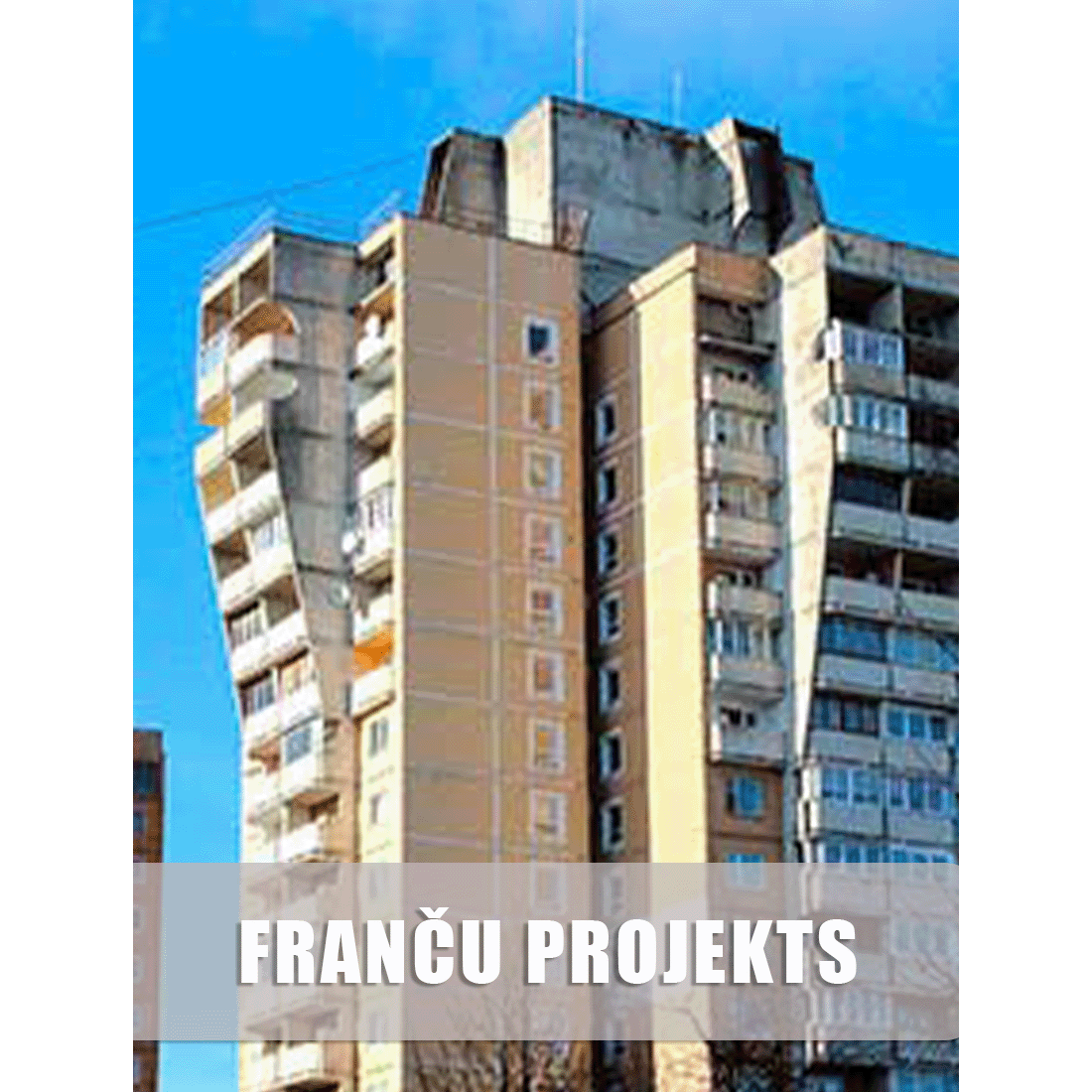 PVC logi Franču projekta mājām