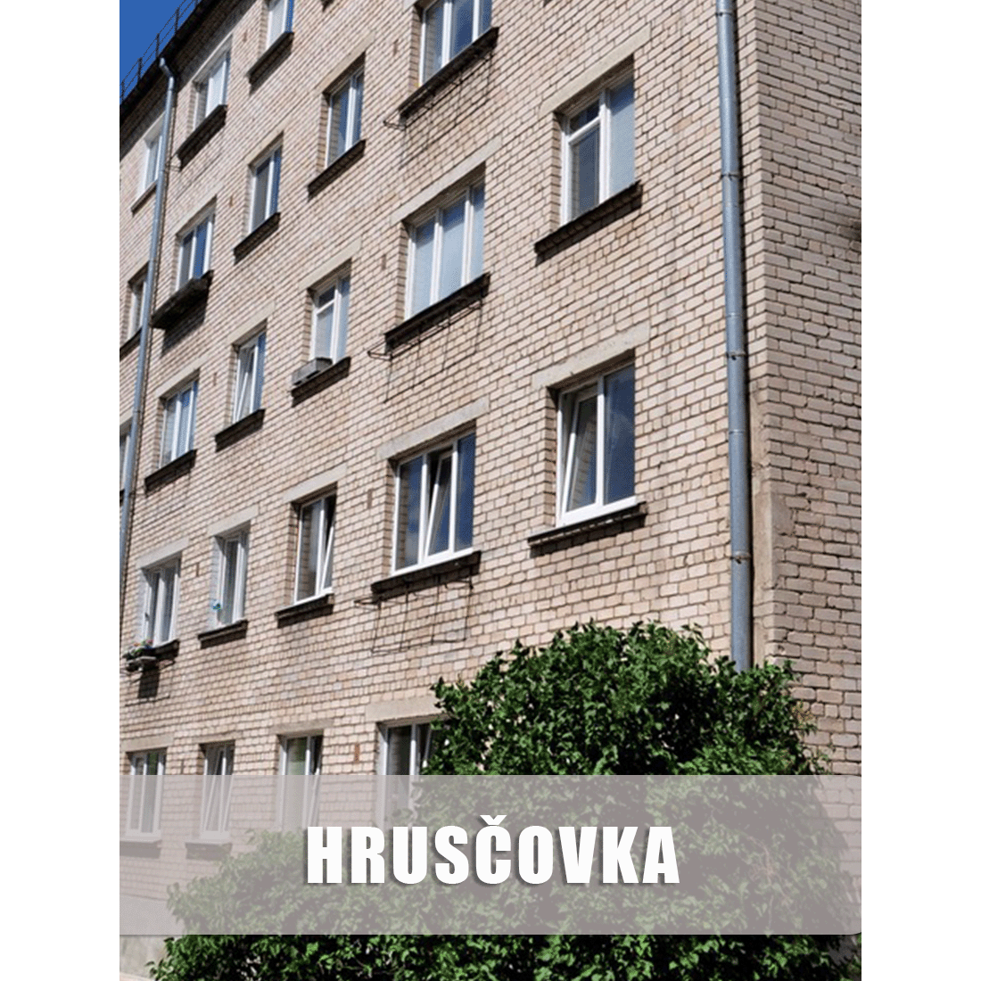 PVC logi Hruščova laika projekta mājām