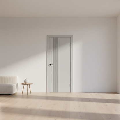 Межкомнатная дверь KALIFORNIA серая пастель RAL 7047