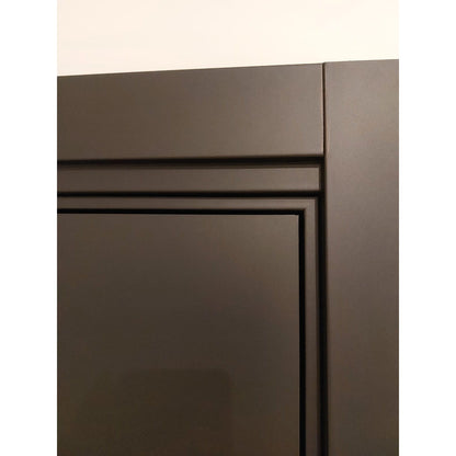 Iekšdurvis LUX Melns matēts CPL