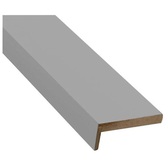 Durvju apmale KOMPLANAR (kompl - 2,5 gab) PELĒKS MATĒTS PVC (PK)